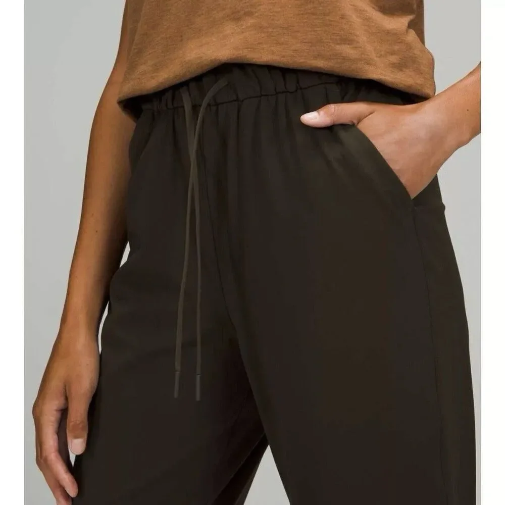 Lululemon Keep Moving Olive Green Luxtreme Jogger Pants W5CV4S women’s Size 0